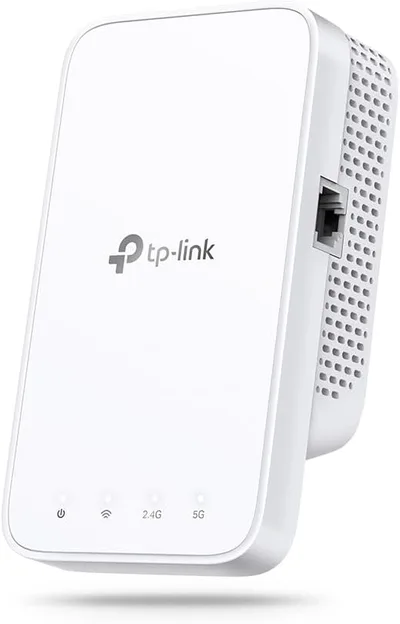 TP-Link Ripetitore WiFi RE330, amplificatore WiFi AC1200, estensore fino a 120 ㎡, potente ripetitore per casa con porta ethernet, compatibile con tutti i box internet