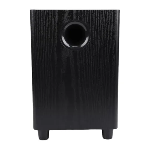 Goshyda Subwoofer Pasivo de 6,5 Pulgadas, Subwoofer Doméstico de Potencia de 100 W, Efecto Envolvente de Graves Mejorado, para Fiesta de Cine en Casa, Plug and Play