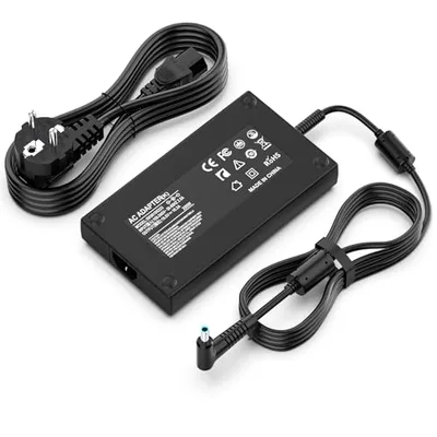 200W Caricatore Alimentatore Compatibile con HP Omen Pavilion Gaming 15 16 17 15t Victus 15 16 ZBook 15 17 G3 G4 G5 ZBook Fury Create Studio Envy 15 2020 TPN-DA10 L00818-850 Caricabatterie