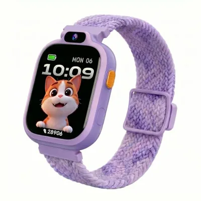 BIGGERFIVE Smartwatch dla dzieci bez aplikacji, Tracker dla dziewczynki