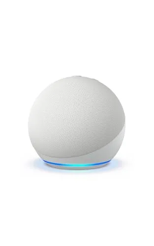 Echo Dot (Neueste Generation) | Smarter WLAN- und Bluetooth-Lautsprecher und gigantischem, sattem Klang | Weiß, mit Alexa+ Early Access