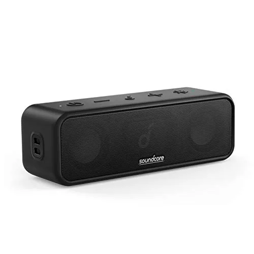 soundcore przenośny głośnik Bluetooth soundcore 3, IPX7, 24 h (czarny)