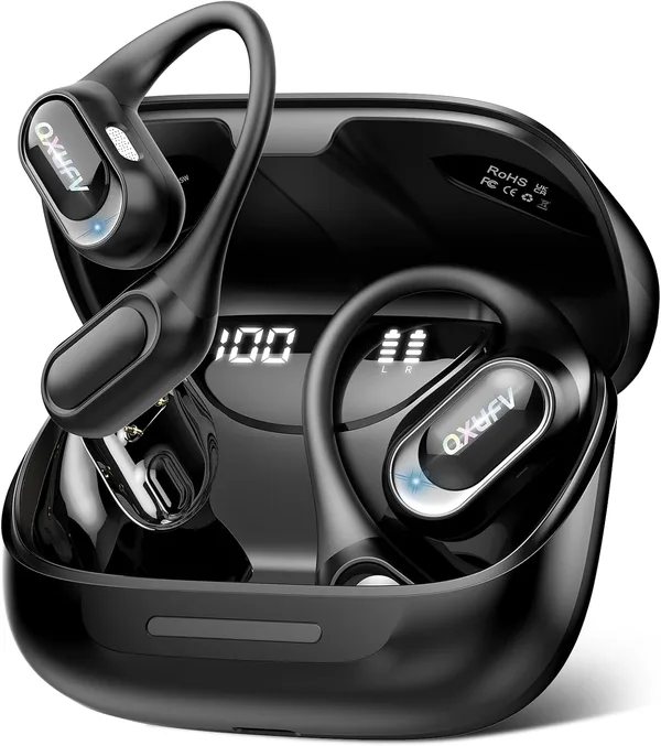 KI Übersetzer Kopfhörer 4-in-1, Echtzeit Sprachübersetzer kopfhörer, 164 Sprachen & 7 Modi, Übersetzer Ohrhörer Bluetooth 5.4 mit APP, 50H Übersetzungs Ohrhörer für Geschäft, Lernen, Reisen (Schwarz)