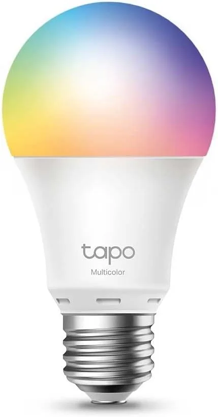 Tapo L530E Lampadina Smart WiFi E27 Multicolore 806lm 9W 60W Alexa Google