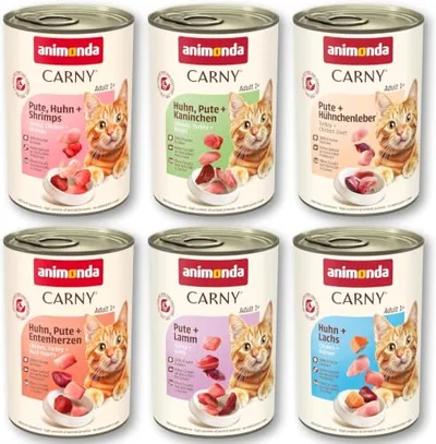animonda Carny Cibo per gatti adulti, 6 x 400 g