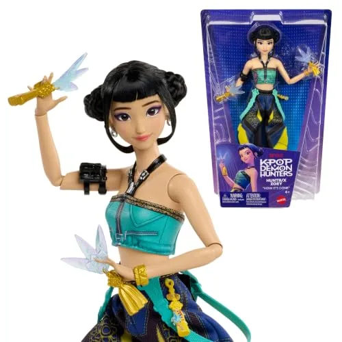 Mattel KPop Demon Hunters HUNTR/X Zoey lalka modowa