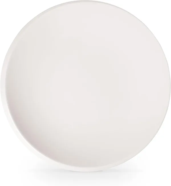 Villeroy & Boch NewMoon talerz obiadowy 27 cm, porcelana premium, biały