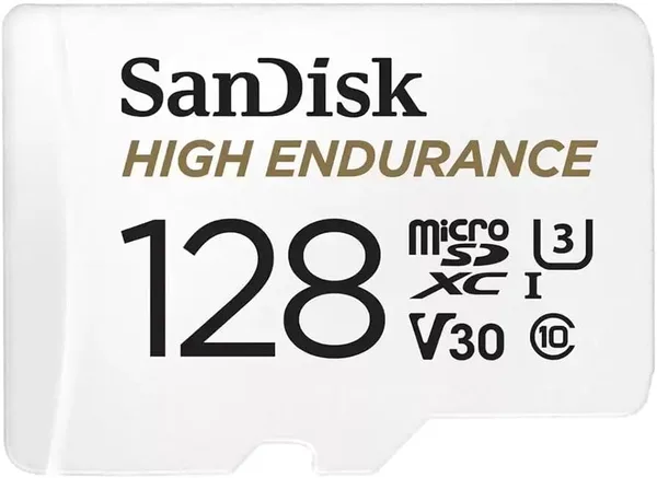 Sandisk High Endurance SDSQQNR-128G-GN6IA Karta Pamięci, Biały, 128 GB