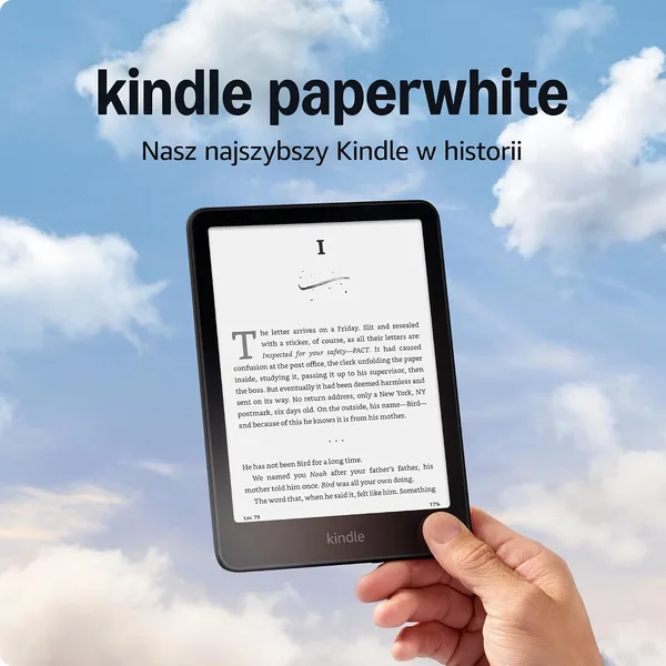 Amazon Kindle Paperwhite (neueste Generation) – Unser schnellster Kindle, mit neuem 7-Zoll-Display und wochenlanger Akkulaufzeit – 16 GB – ohne Werbung – schwarz