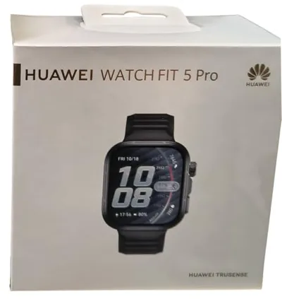 HUAWEI Watch FIT 5 Pro Smartwatch, GPS, Fitness Tracker mit EKG, Schwarz