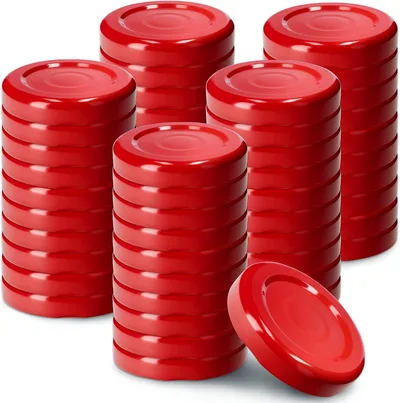 KADAX coperchi a Vite Twist-off Ø38 mm K5128 – coperchi di Ricambio in Metallo per Piccole Bottiglie e barattoli per spezie, Chiusura ermetica