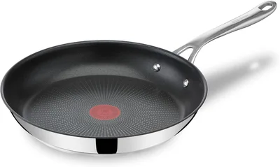 Tefal Jamie Oliver - Sartén 28 cm, Acero inoxidable