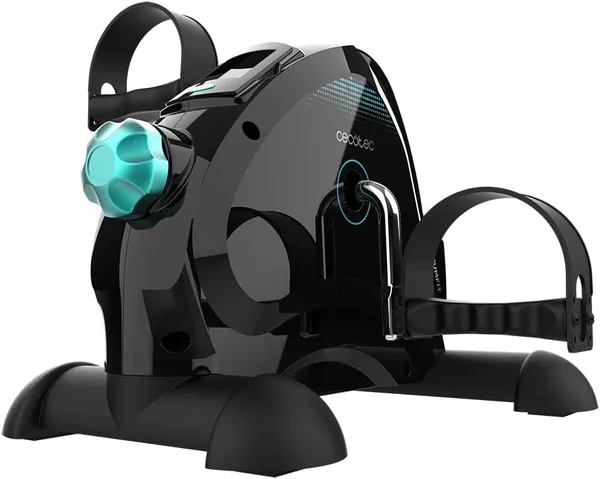 Cecotec Pedales Estáticos DrumFit Cycle Compact, Niveles de Resistencia Regulables manualmente, Funcionamiento Sencillo e Intuitivo, Pantalla LCD