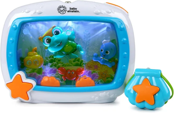 Baby Einstein 11058 Lampka z Pozytywką, Wielokolorowy, ‎25.4 x 11.43 x 35.56 cm