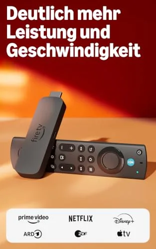 Amazon Fire TV Stick 4K Max (neueste generation), unterstützt Streaming über Wi-Fi 6E, Ambient-TV, finde Serien schneller mit Alexa+